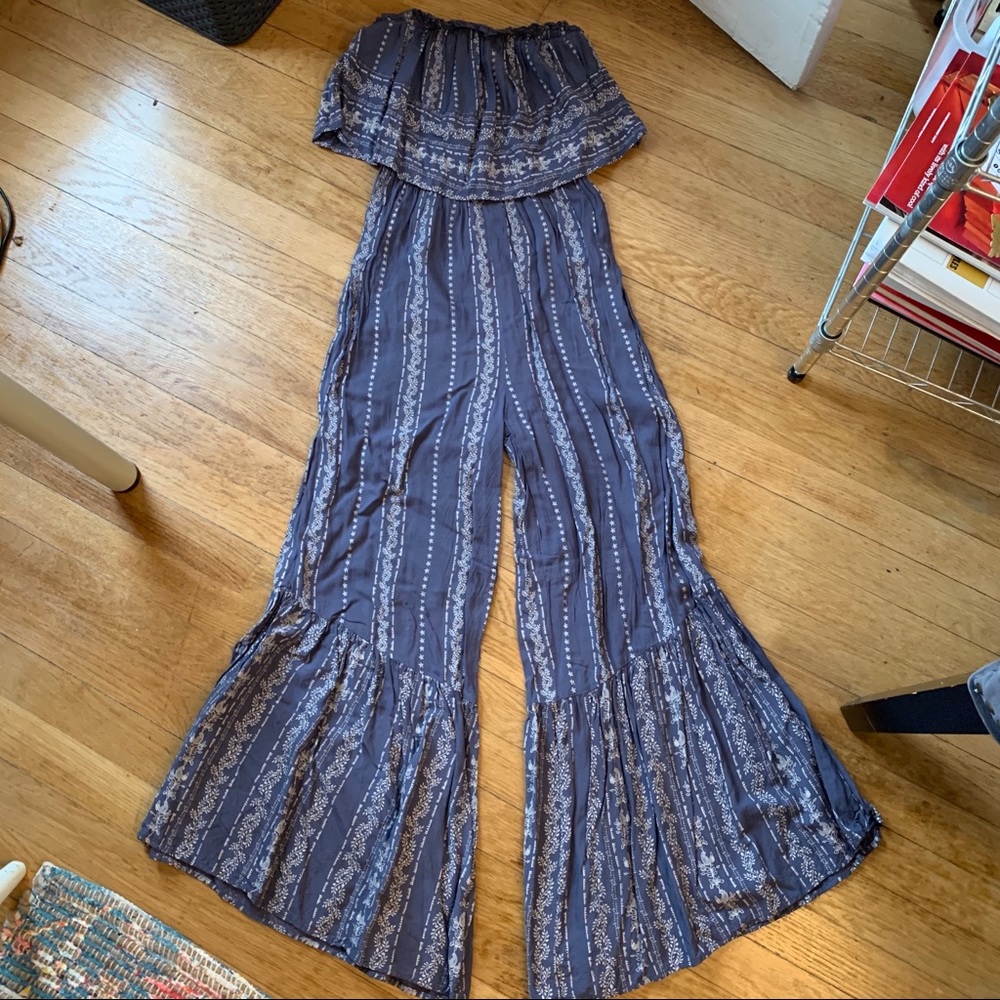 Boho Flowy Romper